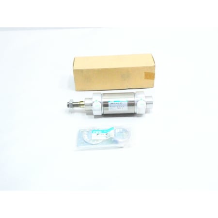 Ckd 1/8IN 0.1-1MPA DOUBLE ACTING PNEUMATIC CYLINDER CMK2-40-25